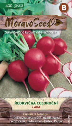 Reďkovka červ. MS Lada - celoročná 5g/ 400s.