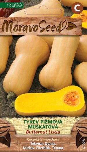 Tekvica MS Butternut Liscia - muškátová 2g/ 10s.