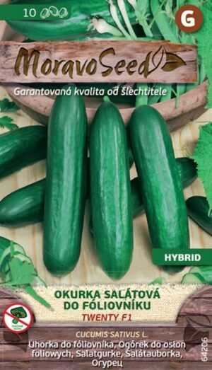Uhorka sklen. MS Twenty F1  - krátka, 10 s.