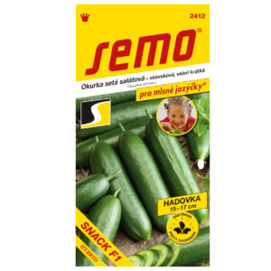 Uhorka sklen. SM Snack F1 MLSNÉ JAZÝČKY-  krátka 15-17cm, 10s.