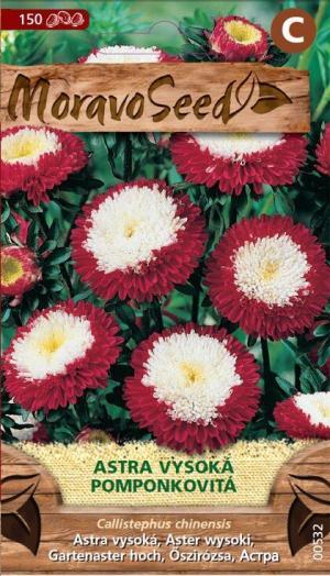 Astra Pomponkovitá MS vysoká červená 0,5g/ 150s.