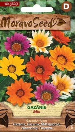 Gazánia žiarivá MS zmes 0,15g/ 40s.