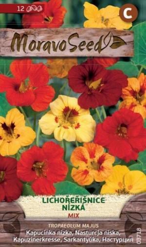 Kapucínka nízka MS jednoduchá zmes  2g/ 12s.