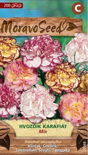 Klinček záhrad. MS- karafiát, melír. zmes 0,4g/ 200s.