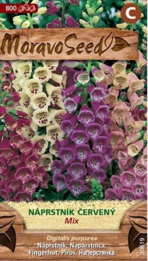 Náprstník purpur. MS (Digitalis purpurea) zmes 0,2g/ 800s.