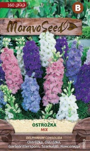 Ostrôžka stračonôžka MS zmes Delphinium consolida 0,6 g/ 160s.