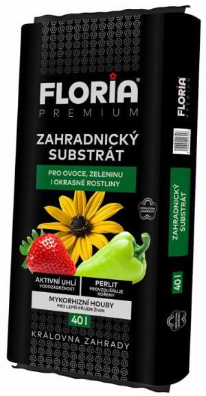Substrát Záhradnícky s mykorízou 40L Floria