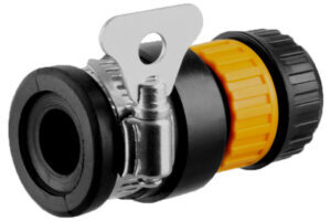 Spojka TS3040 na hadicu, záhradná, s kovovou sponou, TAP