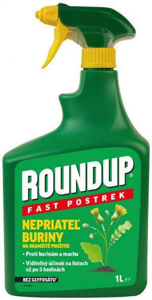 Roundup Fast 1 liter Nepriteľ burín, bez glyfosátu