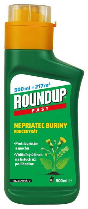 Roundup Fast 500ml koncentrát, bez glyfosátu