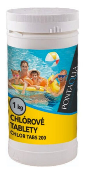 Chlórové tablety 200g 1kg PontAqua