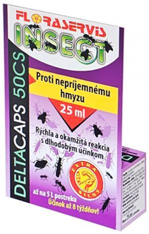 Deltacaps 50 SC 25ml/100K na lezúci hmyz, biocíd, Floraservis